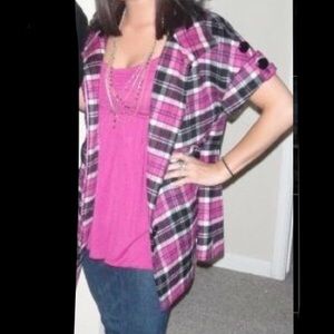 Kensie plaid jacket